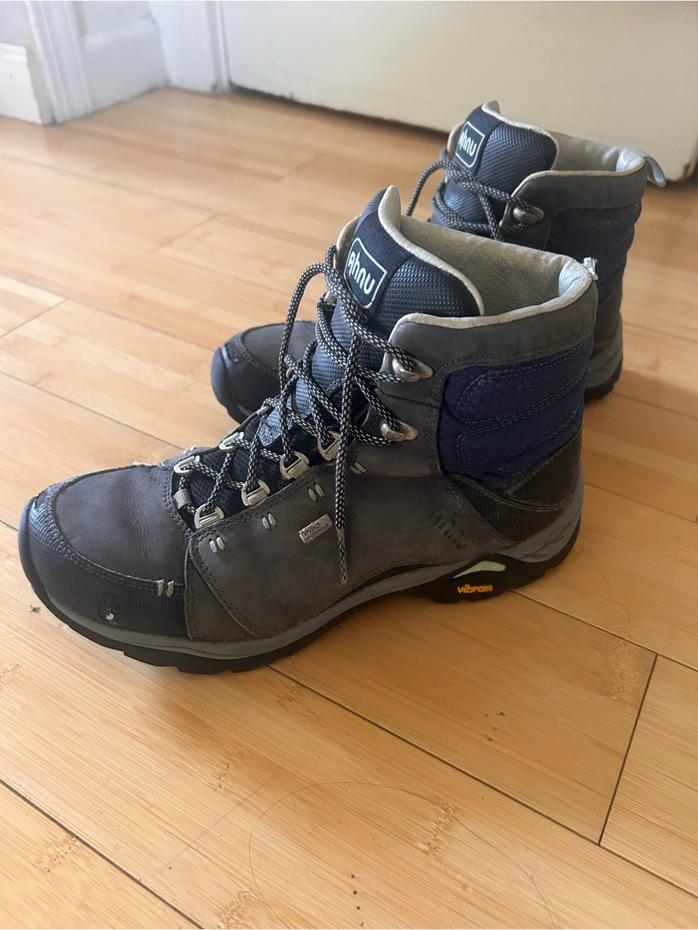 Ahnu blue Trail Hiking Boots - Picture 3 of 10